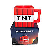 Кружка-кухоль чашка Майнкрафт Minecraft TNT Динаміт Червона, фото 6