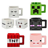 Кружка-кухоль чашка Майнкрафт Minecraft Two Faced Ghast Гаст Сіра, фото 3