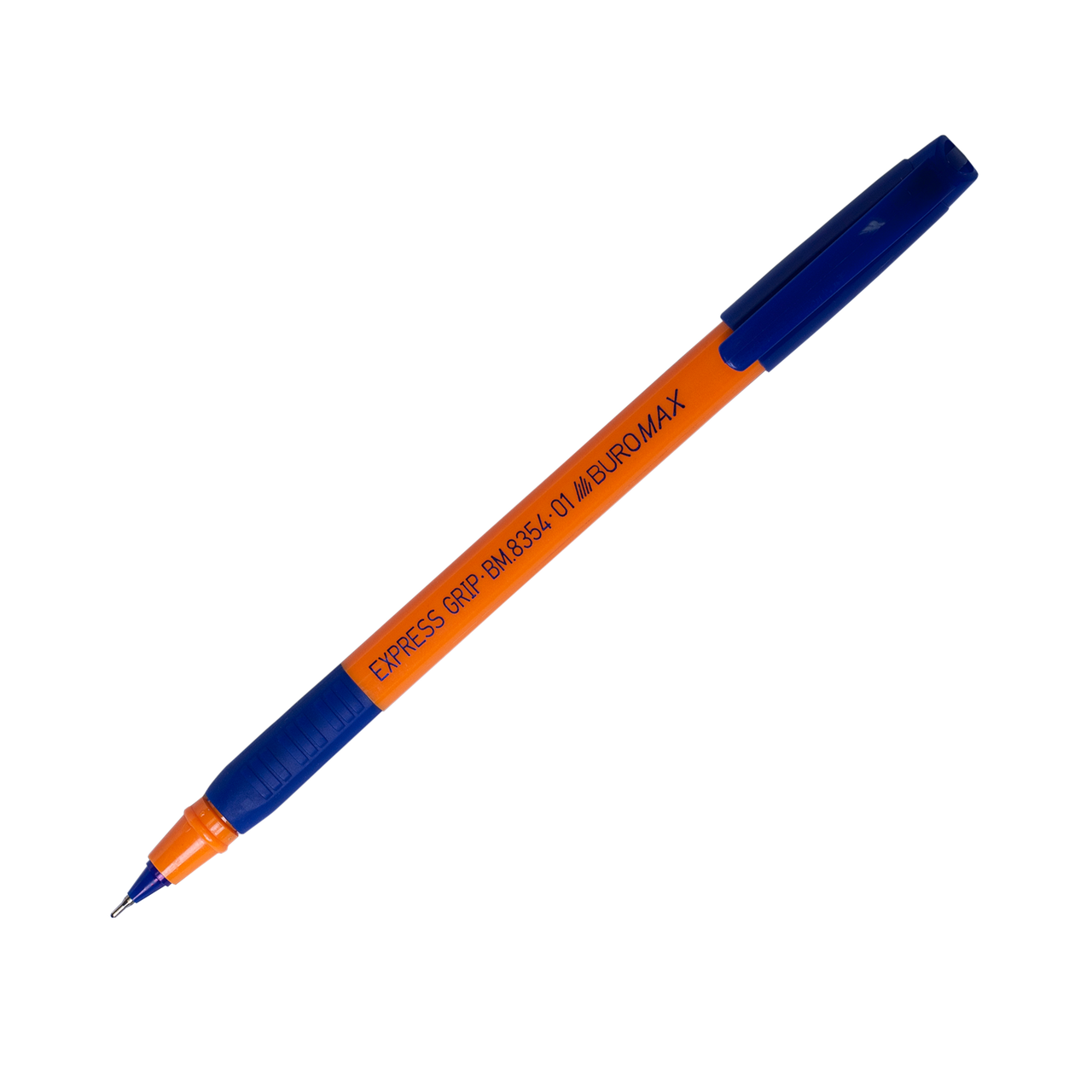Ручка масляна ExpressGrip Buromax BM.8354-01(синя), фото 1