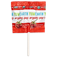 Органические леденцы YumEarth поштучно 1 леденец