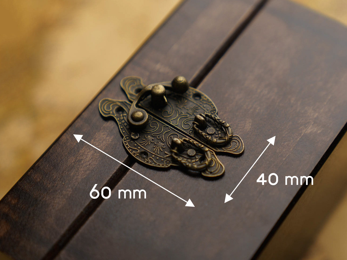 Засувка. 60х40мм, фото 1