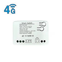 4G + 433МГц GSM реле 5-32V 1 канал з дистанційним керуванням електрообладнанням APP TUYA, Mumubiz TY4G1CH