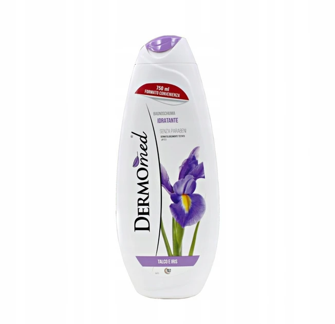 Зволожуючий крем-гель для душу Dermomed Talc et Iris 650 ml.