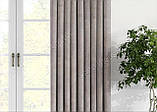 Однотонна штора мікровелюр Колір: капучіно, фото 3