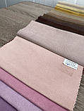 Однотонна штора мікровелюр Колір: ніжно рожевий, фото 5