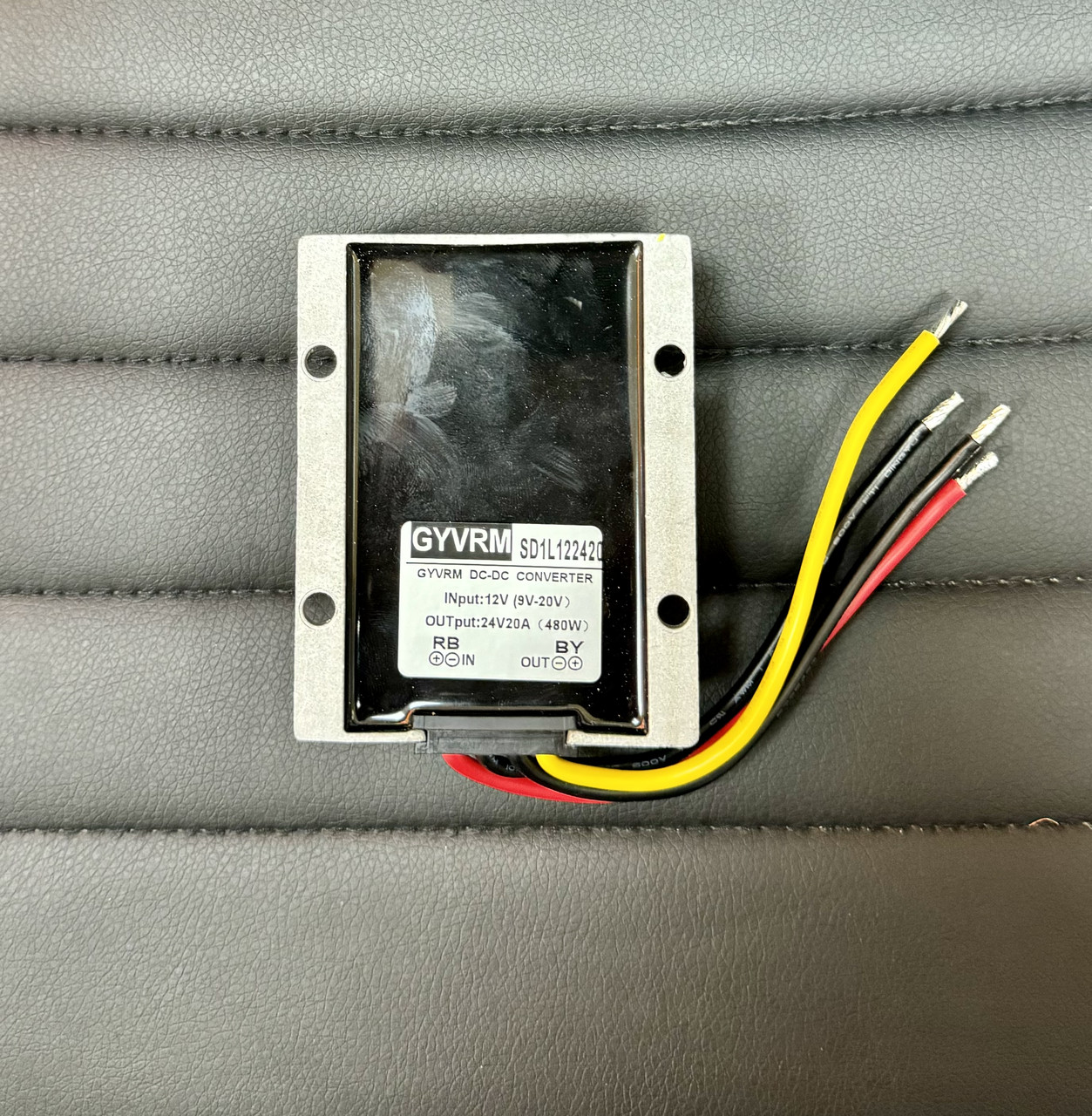 12 вольтів на 24 вольти 20A (480 W) DC-DC перетворювач, фото 1