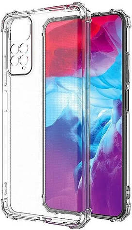 Силіконовий чохол Shockproof для Xiaomi Redmi Note 11 Pro (закрита камера), фото 1