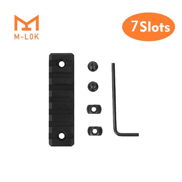 Планка M-LOK Picatinny/Weaver на 7 слотів