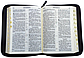 Біблія Сучасний переклад Турконяка розмір 17х24 см. шкіра, індекси, застібка (арт. 1057902) Чорна, фото 4