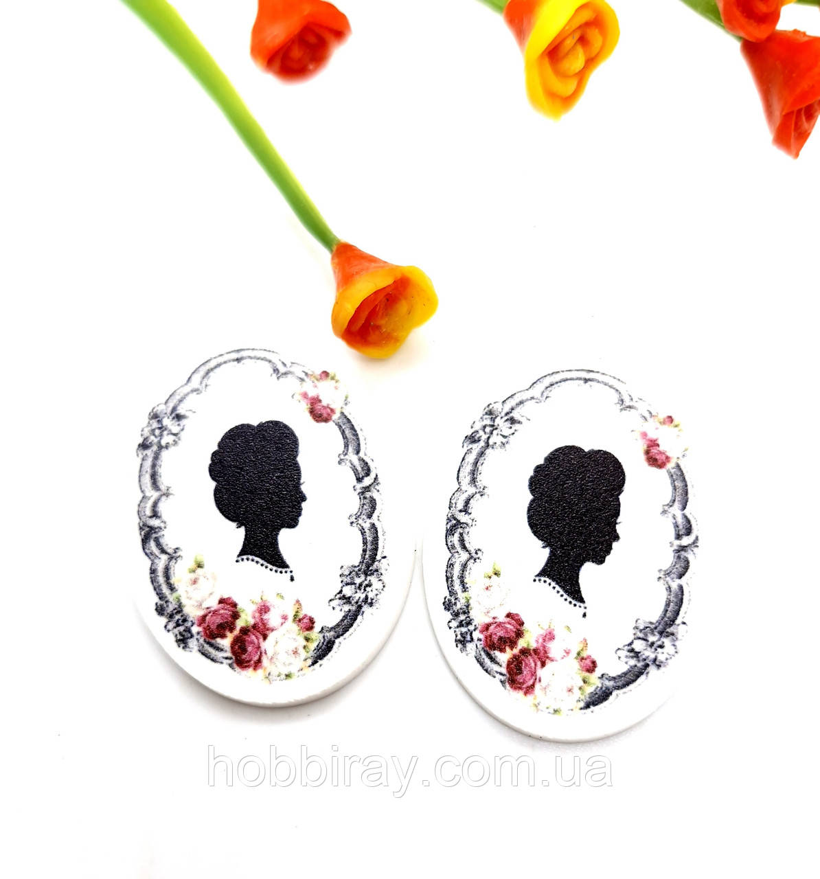 Серединка для бантиків. (планер, кабашон) 1 шт., фото 1