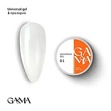 Universal Gel / Універсальний гель 001 GA&MA 15 ml
