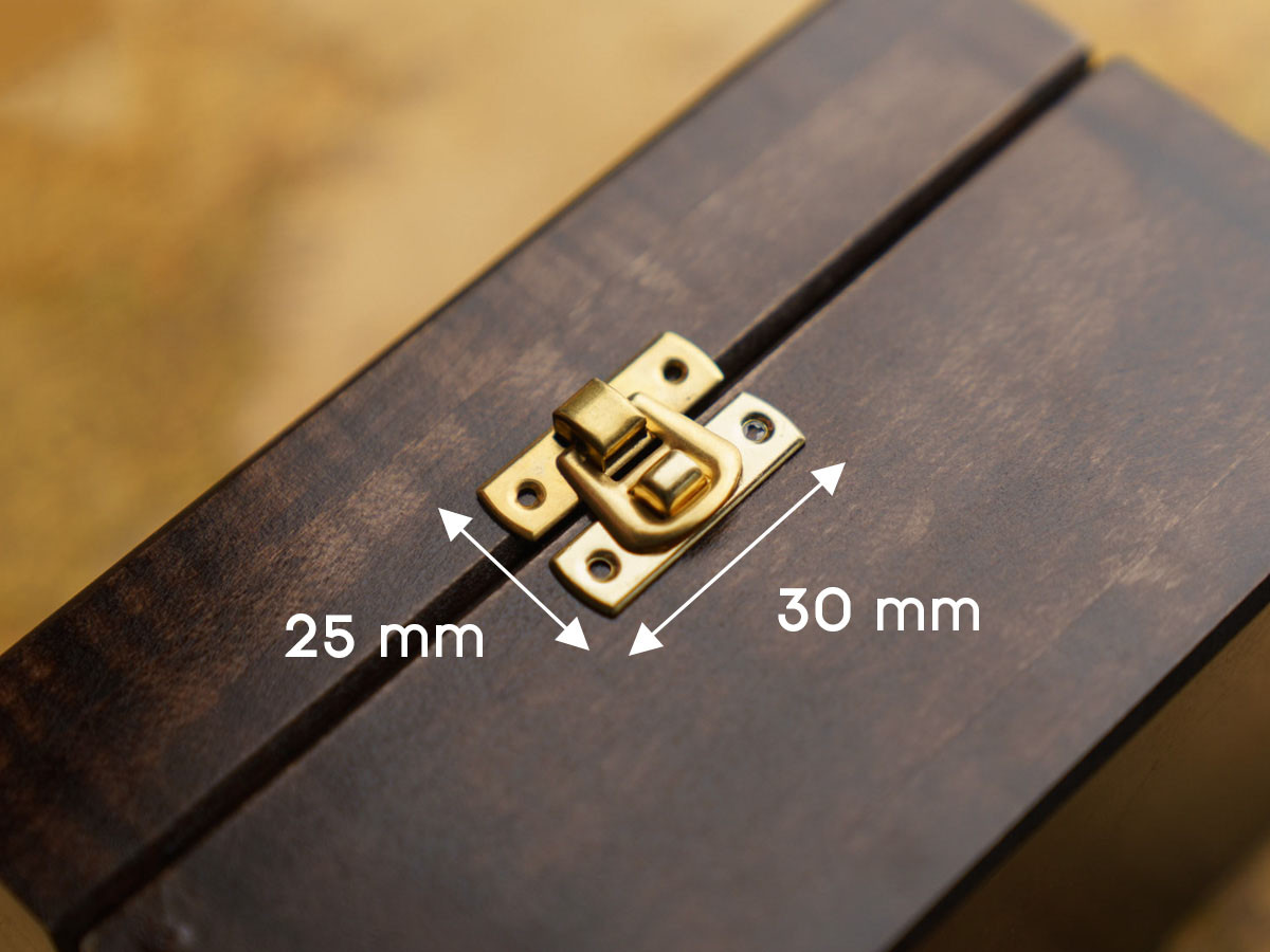 Клямка для скриньок. 30х25мм, фото 1