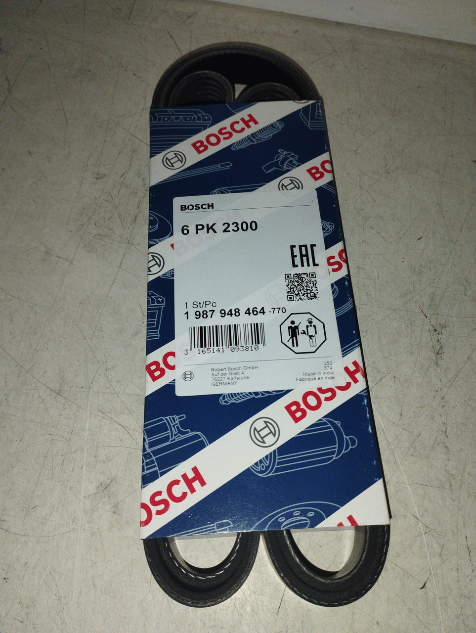 BOSCH Ремінь полікліновий 6pk2300