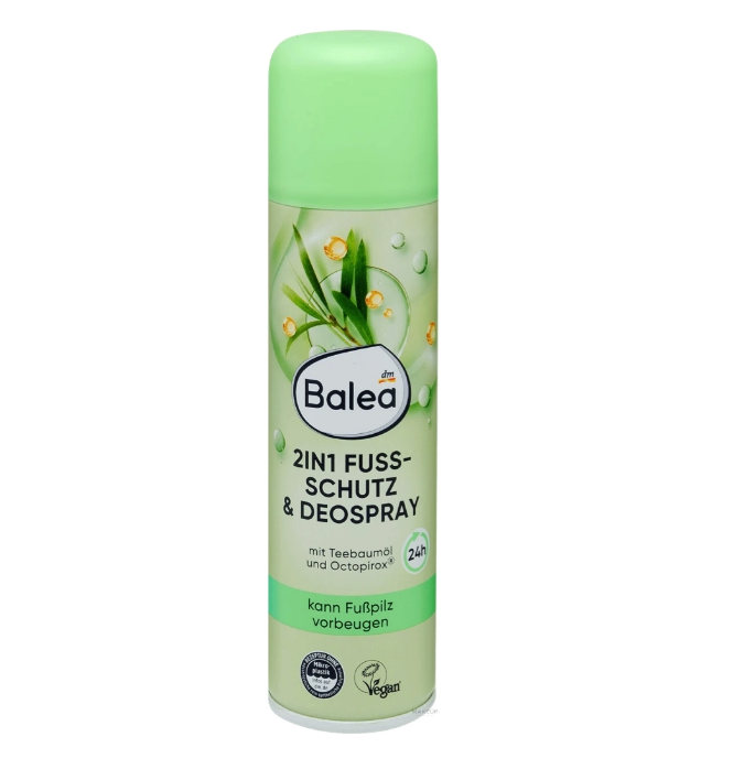 Дезодорант-спрей для ніг Balea 2 в 1 (200мл)