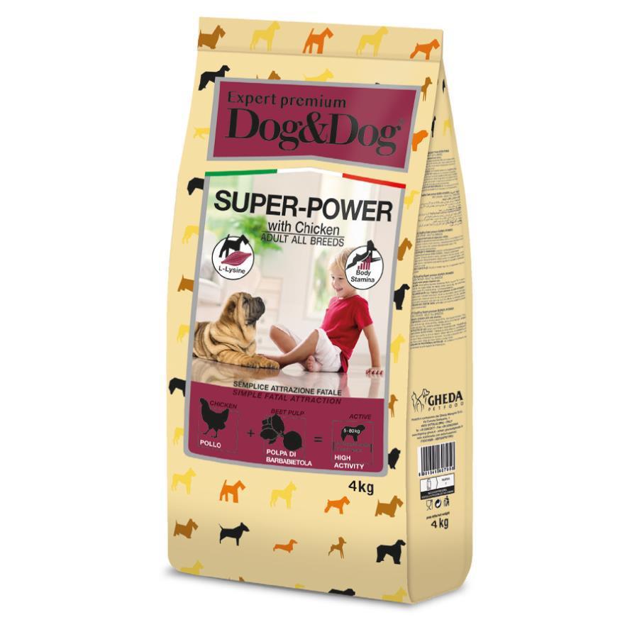 Gheda сухий корм для собак DandDog Expert High Premium — Superpower 4kg