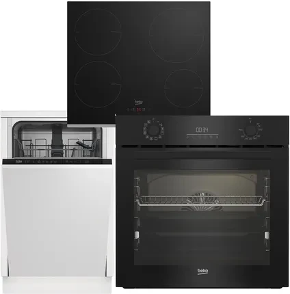 Вбудована техніка Beko BBIR17300BCS+ HII64402MTX + DIS35025