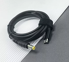 Кабель живлення для ноутбука та роутера (65W / Type-C на DC) + набір з 10 перехідників DC 5.5 x 2.1мм., фото 5