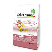 Сухий корм для собак Unica Natura Unico Mini - Duck, rice and potatoes 800g