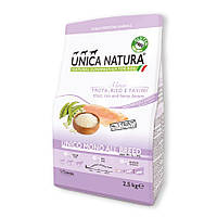 Сухий корм для собак Unica Natura Unico All breed Mono - Trout 2,5kg