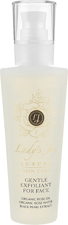 BULGARIAN ROSE LADY'S JOY LUXURY SKIN CARE GENTLE EXFOLIANT FOR FACE Ніжний ексфоліант для обличчя