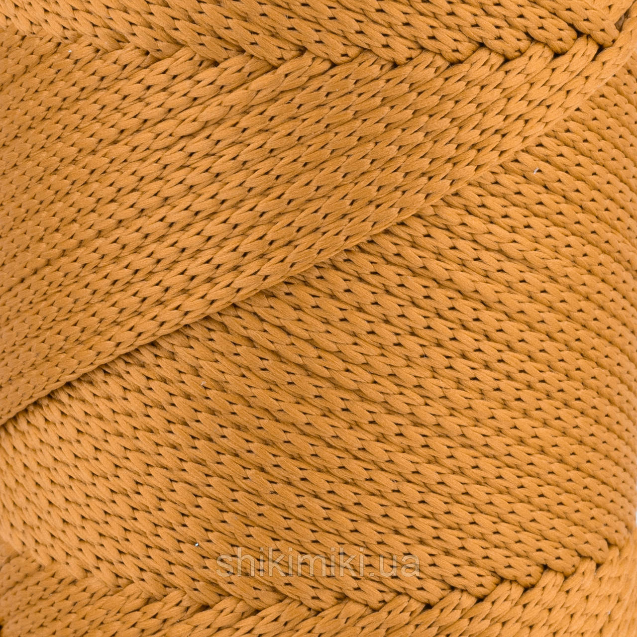 Шнур поліефірний Matte Macrame 3 mm, колір Золотий дуб