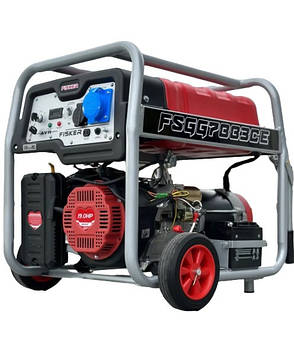 Бензиновий генератор однофазний FISKER FSGG7883CE (8.3 кВт, 69 дБ)