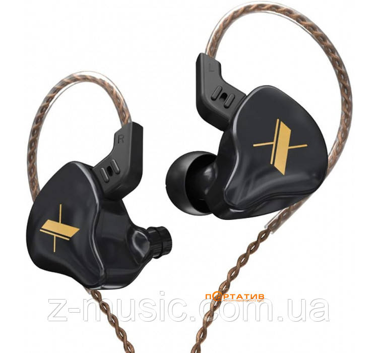 Навушники KZ Audio EDX Black