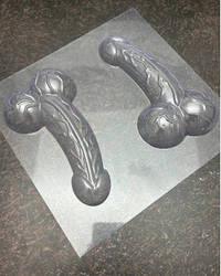 Форма пластикова для шоколаду Чоловічий орган 3Д