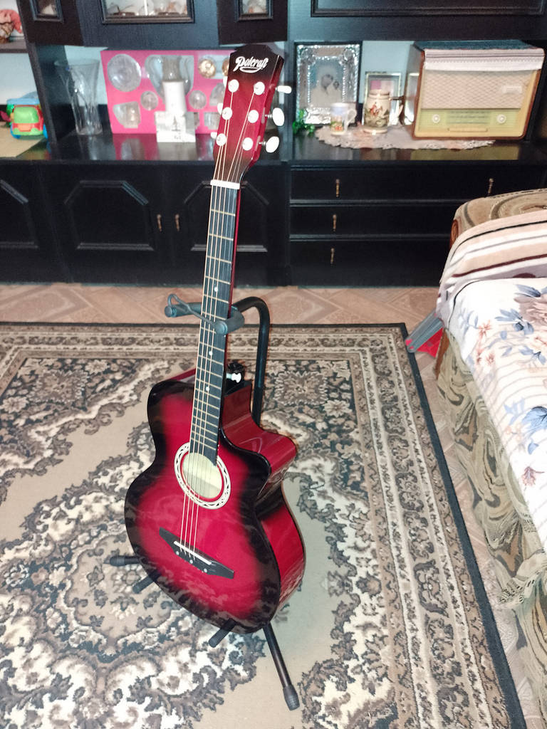 Стійка для гітари Xing JX-31B універсальна з автофліпом - фото покупців 2