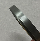 Сатинова стрічка сіра PREMIUM 15мм х 190м, фото 2