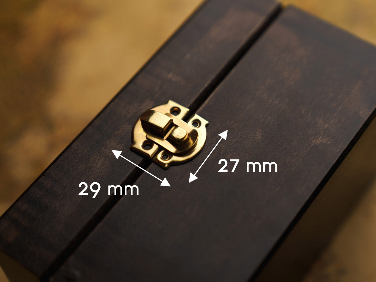 Замки для декупажу. Колір "золото". 27х29мм, фото 1