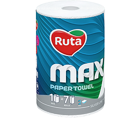 Рушники паперові двошарові "Ruta Max" 1 рулон