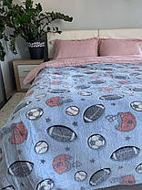 Плед з мікрофібри "День-ніч" футбол (світиться у темряві) 150х210см., фото 4