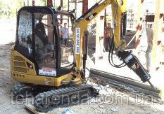 Аренда гідромолота (міні-екскаватор) Київ, фото 1