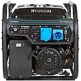 Генератор бензиновий 8 кВт Hyundai HHY 10050FE ATS електро/авто запуск Медапаратура, фото 4
