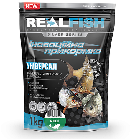 Прикорм RealFish Універсал (Спеції) 1 кг, фото 1