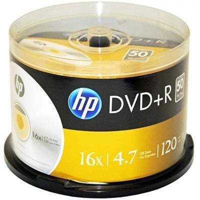 Диск DVD HP DVD+R 4.7GB 16X 50шт Spindle 69319/DRE00026-3 BNV (ID ...