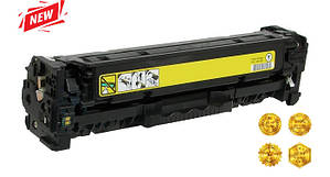 Картридж HP 125A yellow (CB542A) для принтера LJ CM1312, CM1312nfi, CP1210, CP1215, CP1510, CP1515n аналог, фото 3