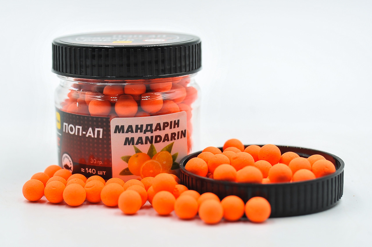 Плаваючий Бойл, поп ап для риболовлі, поп ап Мандарин (Mandarin) 8мм Carp Dream