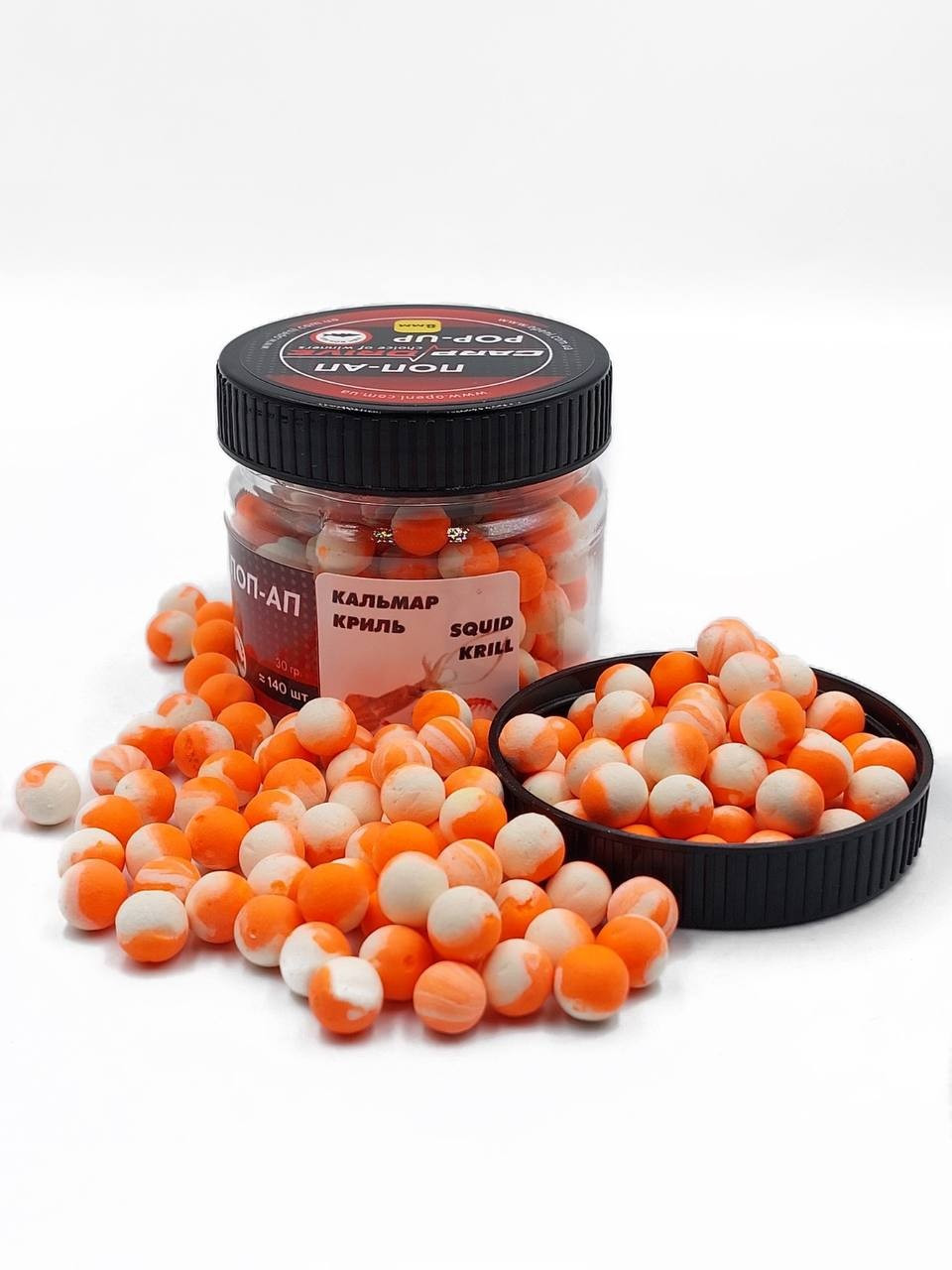 Плаваючий Бойл, поп ап для риболовлі, поп ап Кальмар-Кріль (Squid-Krill) 8мм Carp Dream