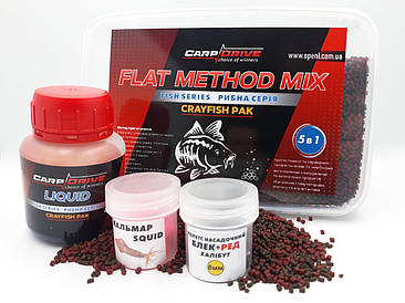 Методний пеллетс, флет метод мікс Рак (Crayfish) Carp Dream 3 в 1