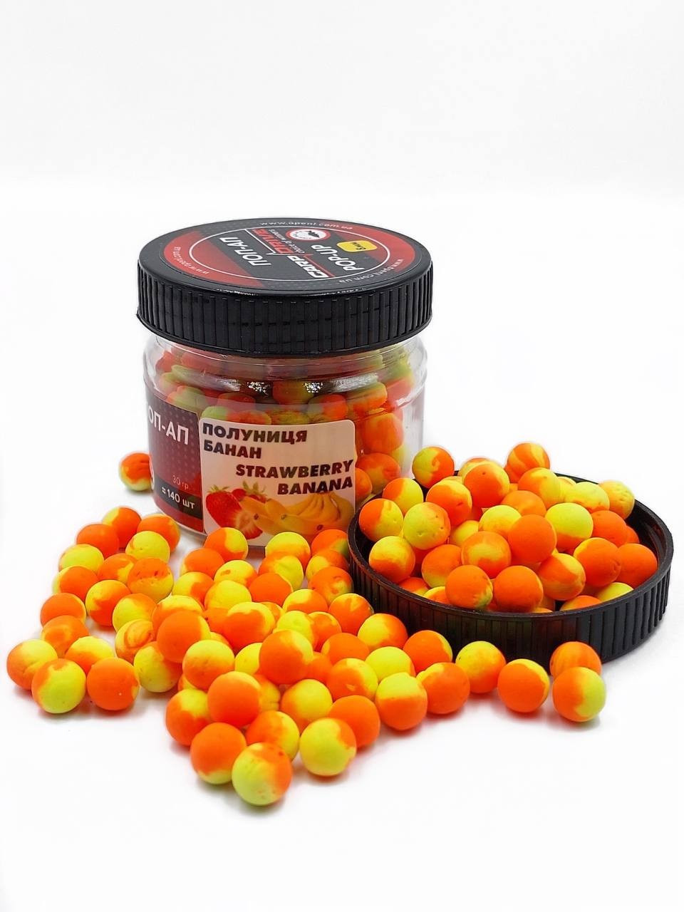 Плаваючий Бойл, поп ап для риболовлі, поп ап Полуниця-Банан (Strawberry-Banana) 8мм Carp Dream