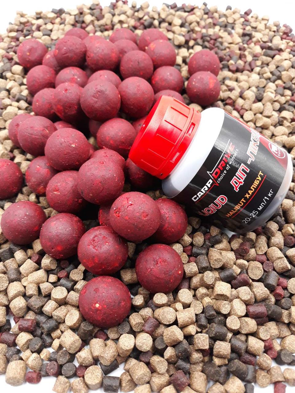 Набір для добової риболовлі в холодній воді ( осінь, весна), Strawberry Halibut від Carp Dream