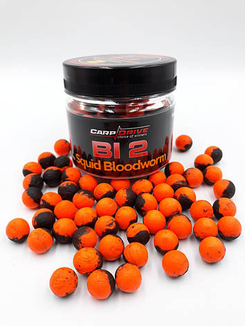 Насадка Balance Bi 2 "Squid Bloodworm" (Жовтогарячий) 12 мм Carp Dream, фото 1
