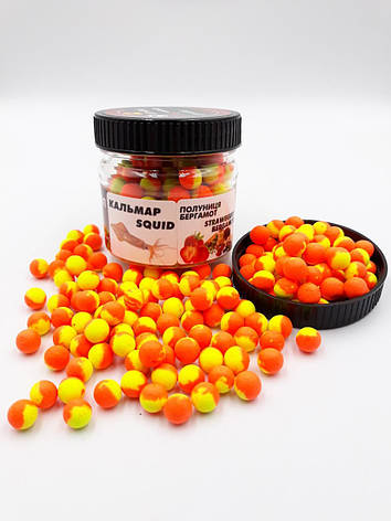 Поп ап для риболовлі Кальмар — Полуниця Бергамот (Squid — Strawbrry Bergamot) 8 мм Carp Dream, фото 1