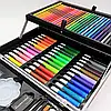 Набір для малювання 145шт + Подарунок Навушники з вушками VZV-23M / Великий набір для дитячої творчості, фото 7