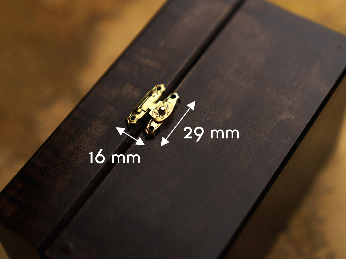 Замок. Колір "золото". 29х16мм, фото 1