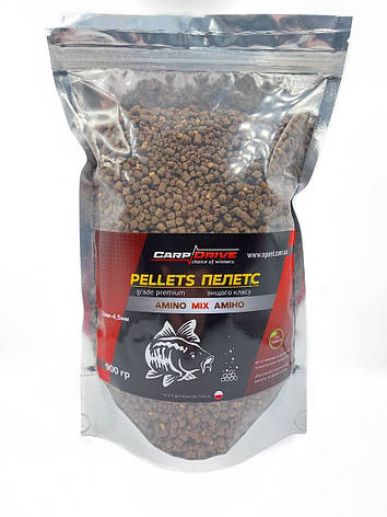 Пелетс мікс, Pellets, пелетс Amino (Аміно) Carp Dream Mix 4,5-8 мм 900гр, фото 1