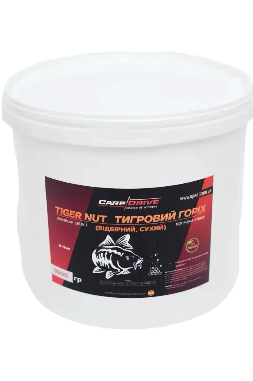 Тигровий горіх, тигровий горіх Carp Dream 3000г відро