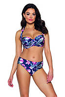 Купальник роздільний AVA SWIMWEAR BIUSTONOSZ SK 167 NAVY FLOWERS 100-B -2XL